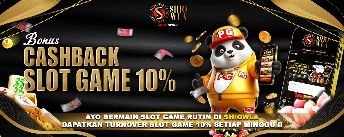 CASHBACK SLOT ONLINE 10% (BONUS HARI MINGGU)